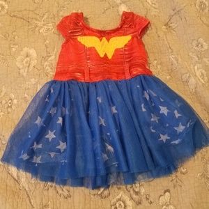 Baby girl wonder woman costume sz 12 months